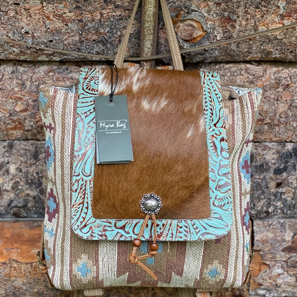 MYRA BAG ORIENTAL RUG BACKPACK - Picture 2 of 10